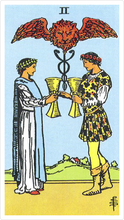 II. TWO of CUPS