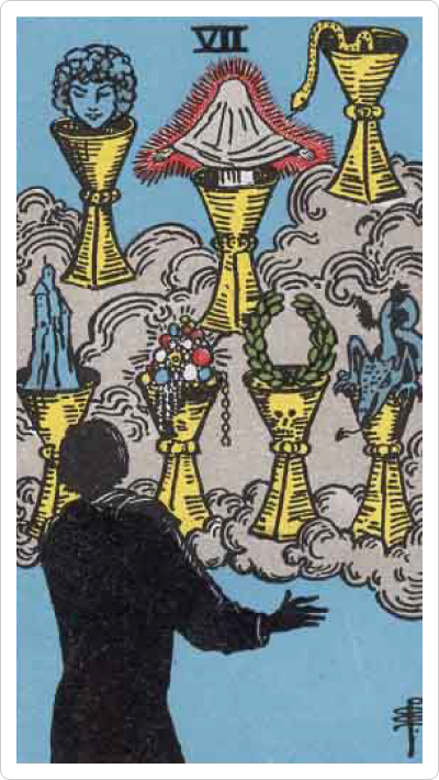 VII. SEVEN of CUPS